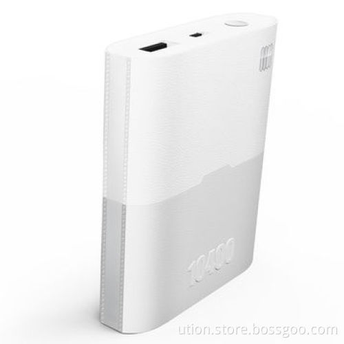 High-capacity Portable Power Bank, 10,400mAh, for iPhone/iPad/Smartphone